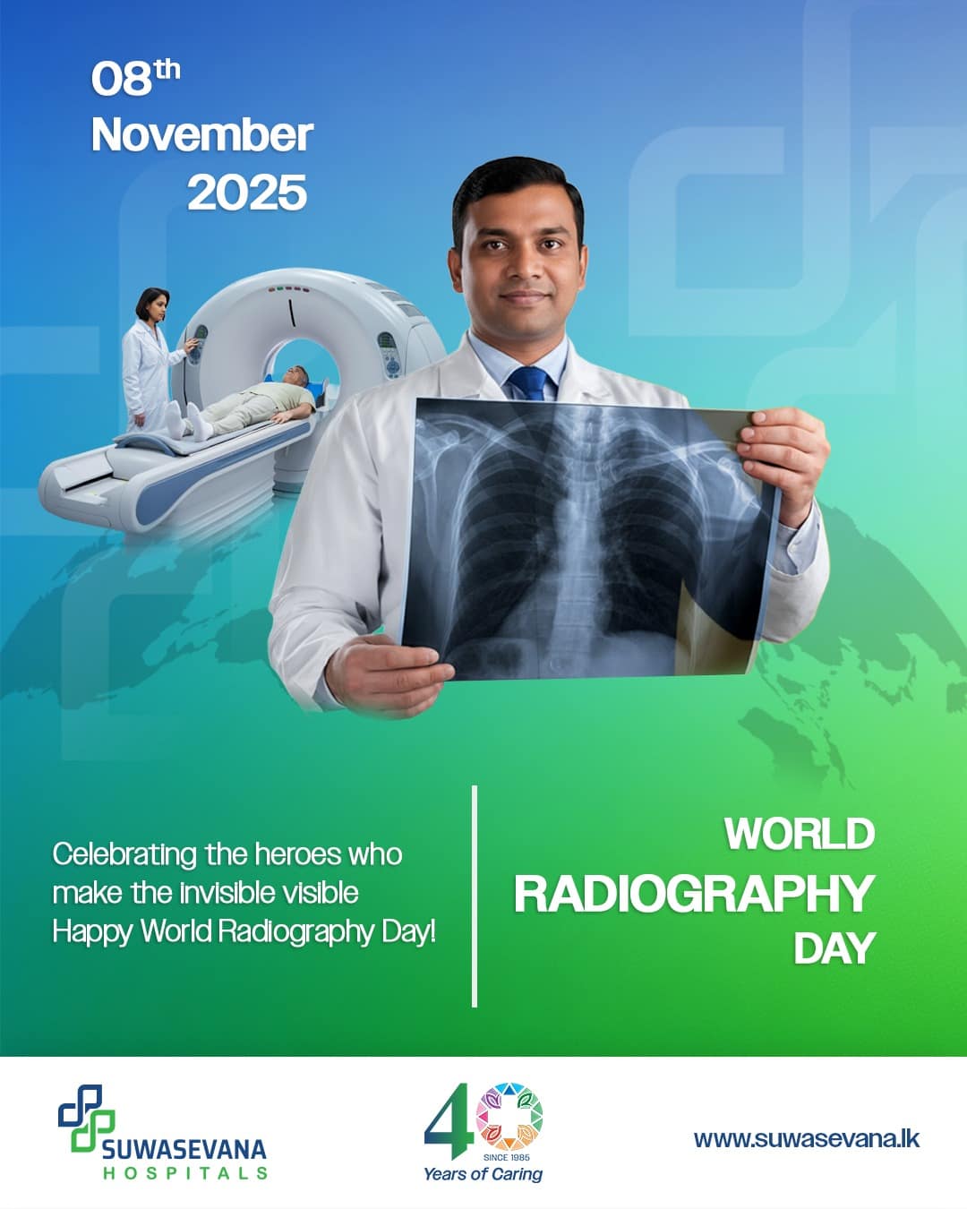 Happy World Radiography Day!
